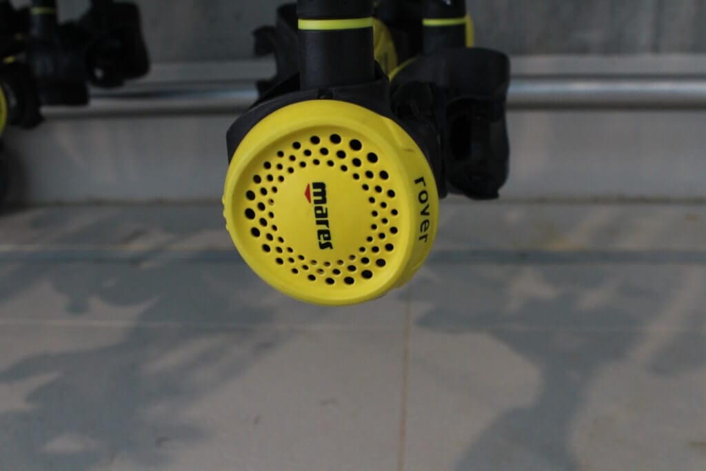 Octopous používaný na zařízení v Deepspotu