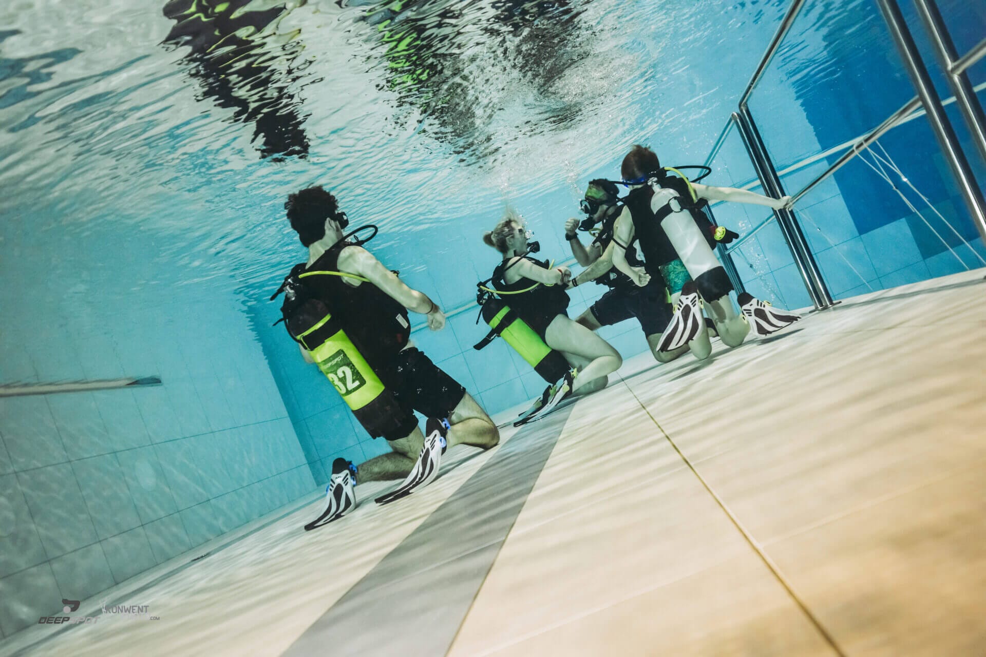 Kurs nurkowania w basenie Deepspot