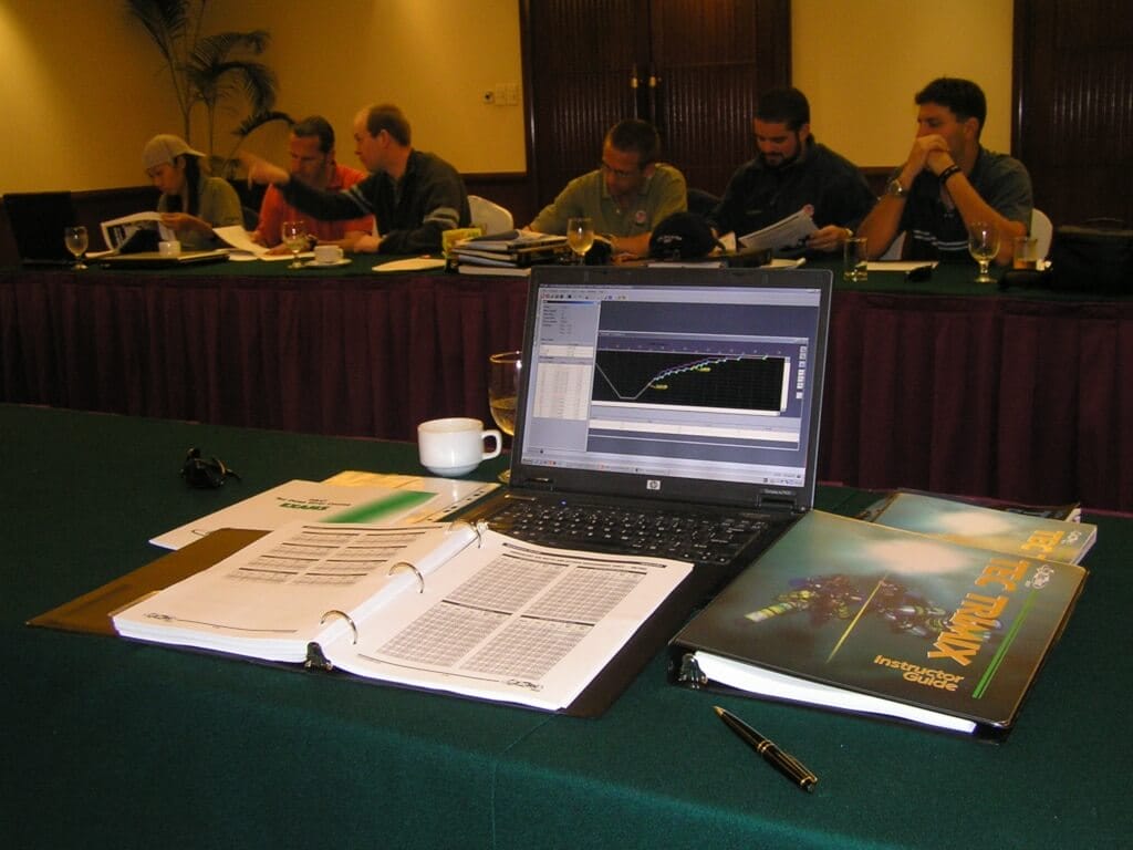 Planowane nurkowanie na laptopie