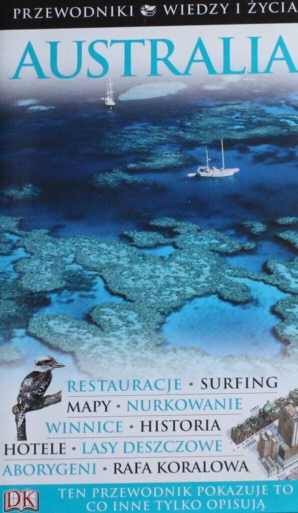 Kniha o potápění v Austrálii