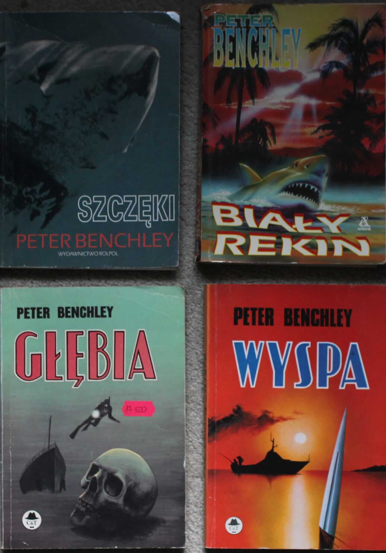 Książki Petera Benchley'a