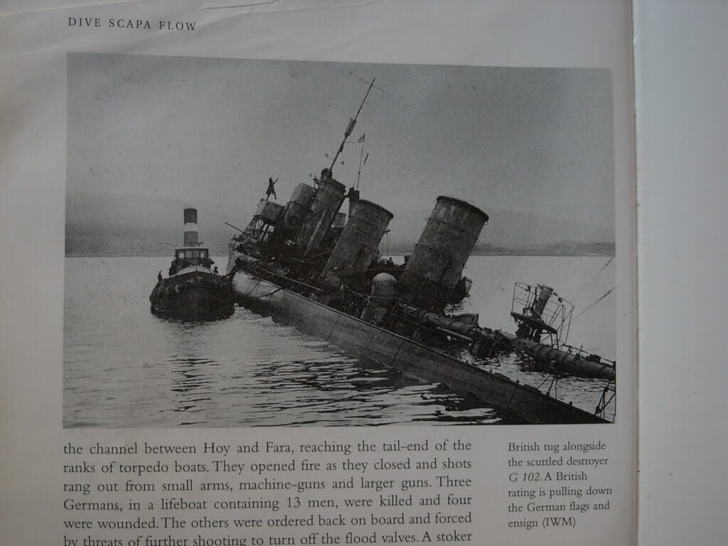 Naufrage de la flotte allemande à Scapa Flow